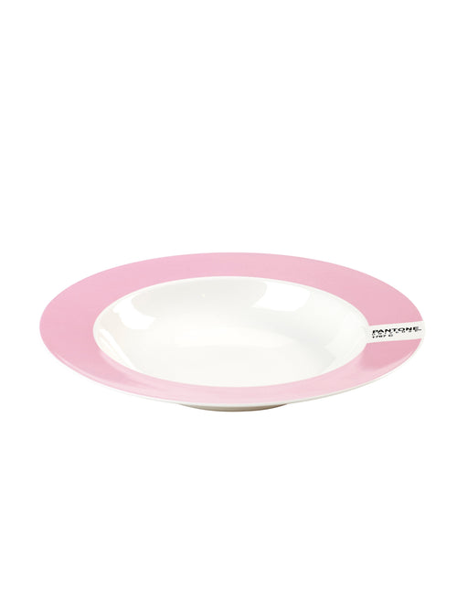 Juego de 6 platos hondos - Rosa - Pantone de Luca Trazzi