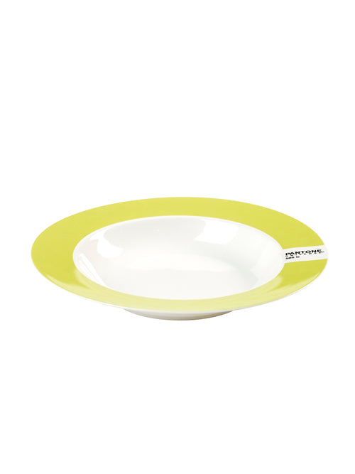 Lot De 6 Assiettes À Soup - Citron Vert - Pantone par Luca Trazzi