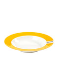 Lot De 6 Assiettes Creuses - Jaune - Pantone par Luca Trazzi
