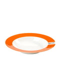 Lot De 6 Assiettes À Soup - Orange - Pantone par Luca Trazzi