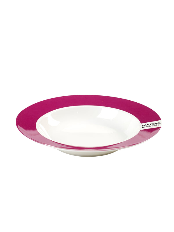 Juego de 6 platos hondos - Malva - Pantone de Luca Trazzi