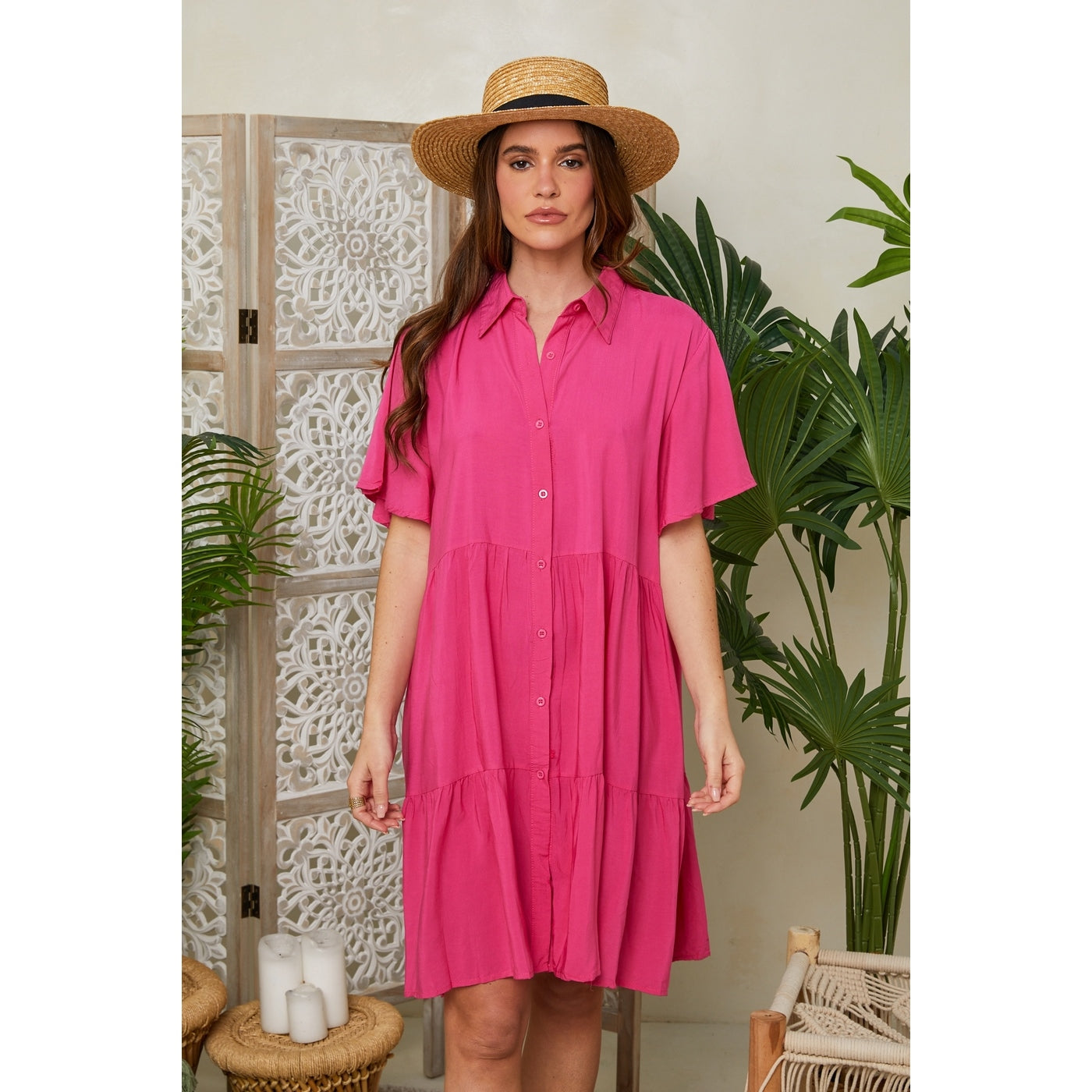 Dress - Fuchsia