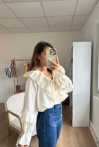Blusa Iris Crudo