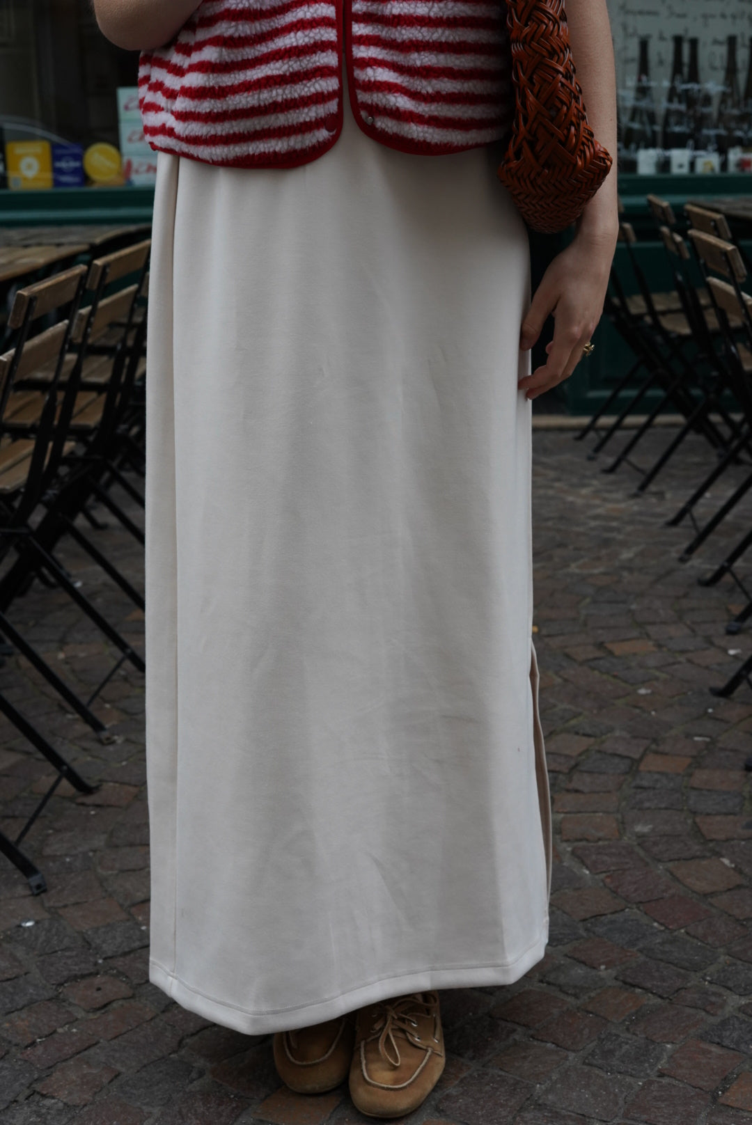 Long Skirt Lison Ecru