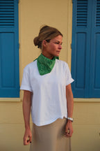 Foulard bandana vert