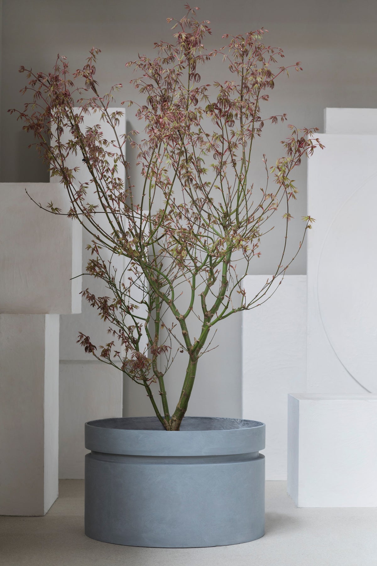 Urban Jungle - Jardinière - L - Fibre De Verre - Gris