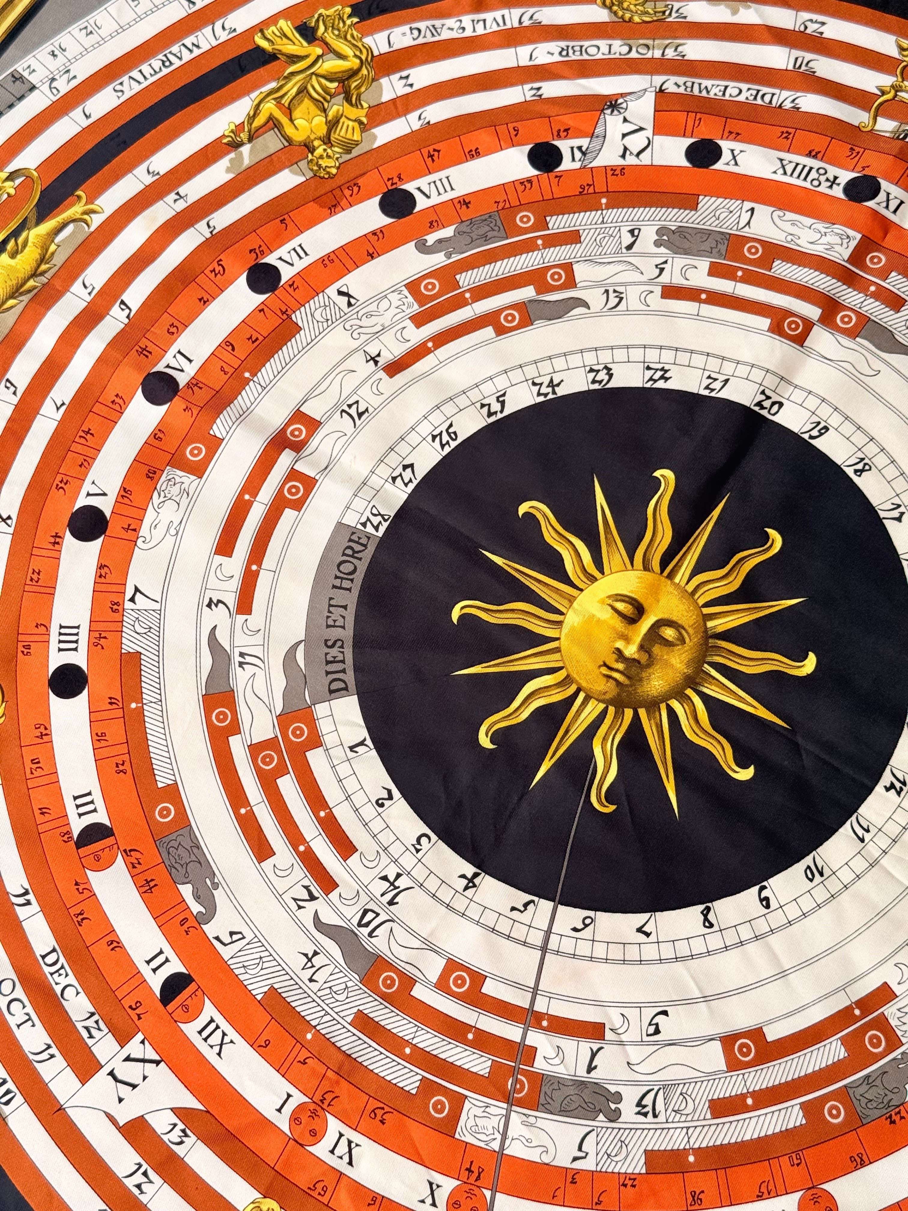 Foulard Hermès – Modèle Astrologie