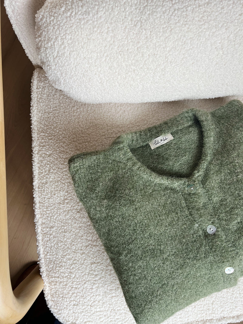 Cardigan Charlie Olive