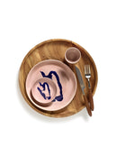 Lot De 4 Plats S - Rose Poivron - Bleu Feast - By Ottolenghi