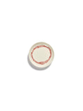 Juego de 4 platos Xs - Rayas blancas - Red Feast - De Ottolenghi