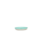 Set Of 4 XS Plates - Azure Artichoke - Green Feast - By Ottolenghi