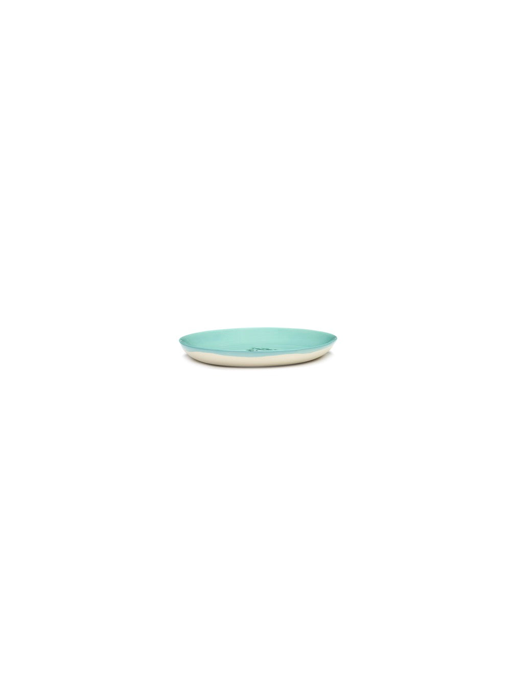 Set Of 4 XS Plates - Azure Artichoke - Green Feast - By Ottolenghi