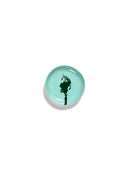 Set Of 4 XS Plates - Azur Artichoke - Vert Feast - By Ottolenghi