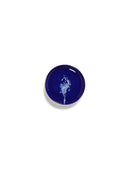 Set Of 4 XS Plates - Dark Blue - White Feast - By Ottolenghi