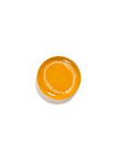 Set Of 2 Plates S - Yellow Stripes - White Feast - By Ottolenghi