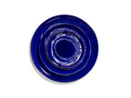 Feast - Set Da 2 Piatti - S - Gres - Blu Scuro Dots Bianco