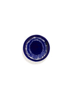Feast - Set Da 2 Piatti - S - Gres - Blu Scuro Dots Bianco