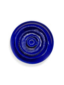 Set Of 2 Plates S - Dark Blue Dots - White Feast - By Ottolenghi