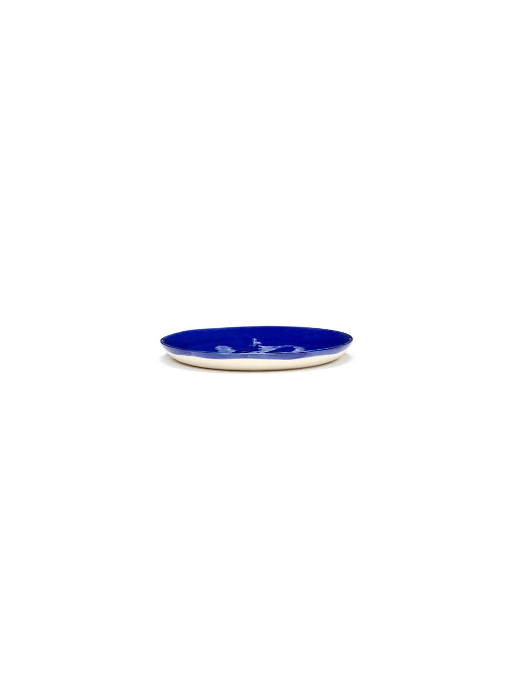 Set of 2 Small Plates - Dark Blue - White Feast - By Ottolenghi