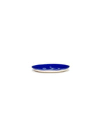 Set of 2 Small Plates - Dark Blue - White Feast - By Ottolenghi