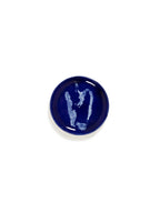 Set of 2 Small Plates - Dark Blue - White Feast - By Ottolenghi