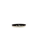 Set Of 2 Plates S - Black Pepper - White Feast - By Ottolenghi