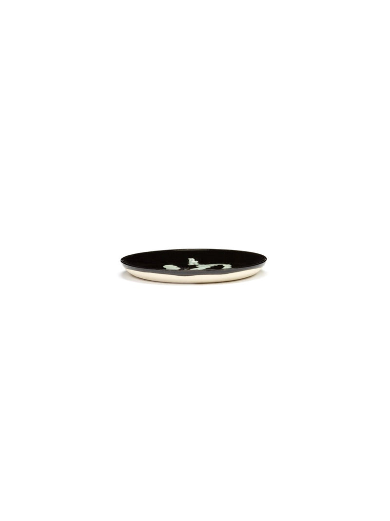 Set Of 2 Plates S - Black Pepper - White Feast - By Ottolenghi