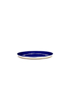 Set of 2 M Plates - Dark Blue - White Feast - By Ottolenghi