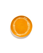 Set of 2 M Plates - Yellow Stripes - White Feast - By Ottolenghi