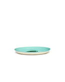 Lot De 2 Assiettes M - Azur Artichaut - Vert Feast - By Ottolenghi