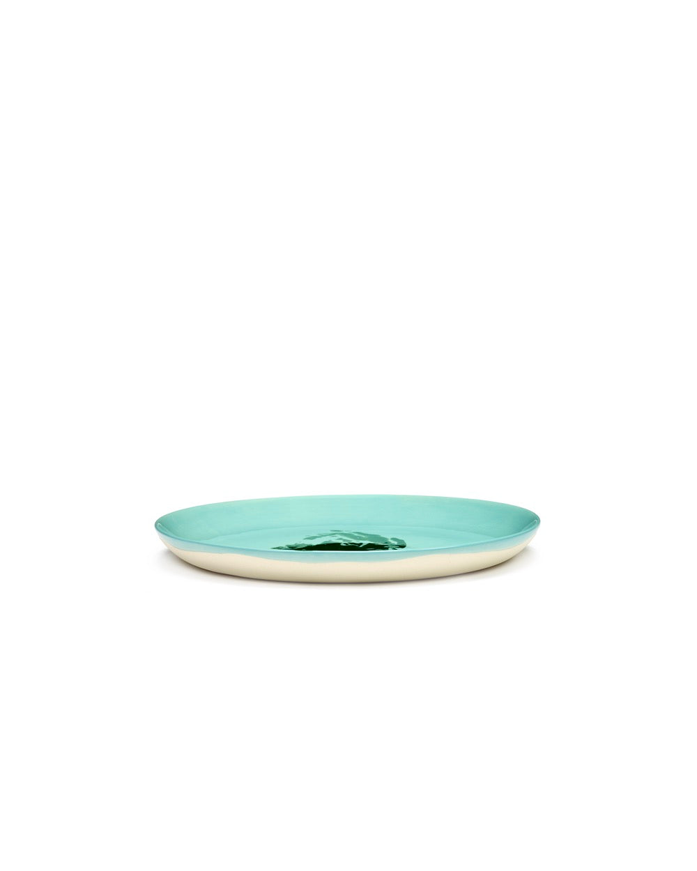 Set of 2 M Plates - Azure Artichoke - Green Feast - By Ottolenghi