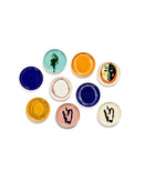 Lot De 2 Assiettes M - Azur Artichaut - Vert Feast - By Ottolenghi