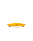 Lot De 2 Assiettes M - Jaune Dots - Noir Feast - By Ottolenghi