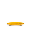 Juego De 2 Platos M - Puntos Amarillos - Black Feast - De Ottolenghi