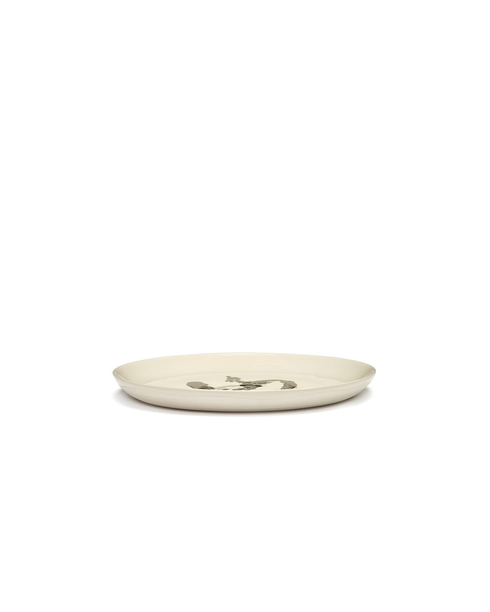 Feast - Set Di 2 Piatti - M - Gres - Bianco Peperone Nero