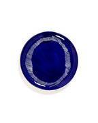 Lot De 2 Assiettes L - Bleu Foncé - Blanc Feast - By Ottolenghi