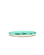 Set of 2 Large Plates - Azure Pepper - Green Feast - By Ottolenghi