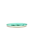 Set Of 2 Plates L - Azur Poivron - Vert Feast - By Ottolenghi
