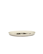 Lot De 2 Assiettes L - Blanche Poivron - Noir Feast - By Ottolenghi