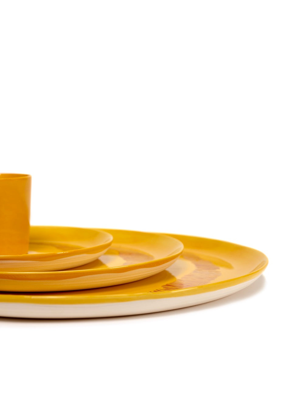 Serving Plate - Yellow - Red Feast - By Ottolenghi