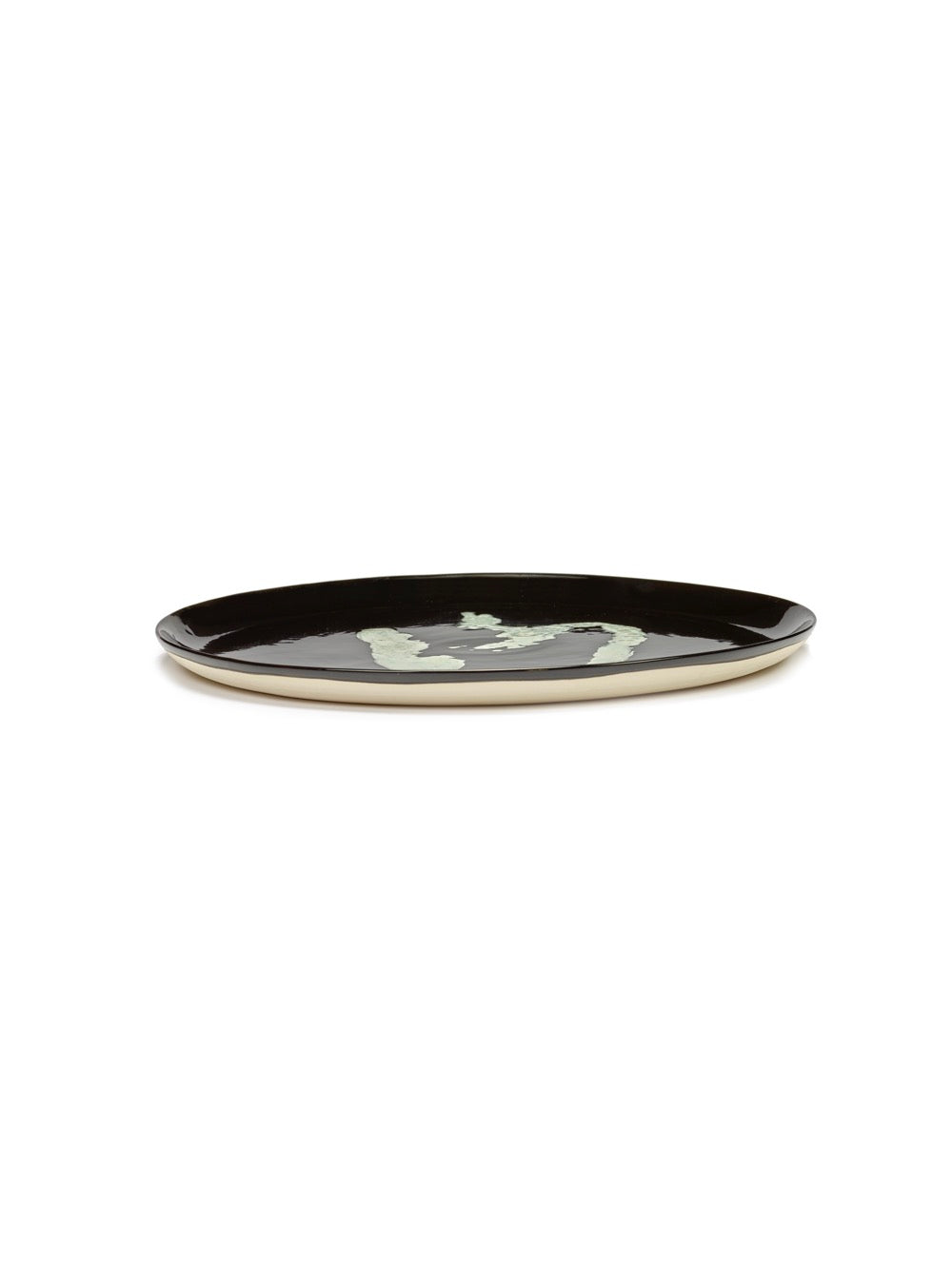 Serving Plate - Black - White Feast - By Ottolenghi
