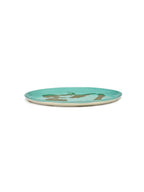 Serving Plate - Azure Pepper - Gold Feast - By Ottolenghi