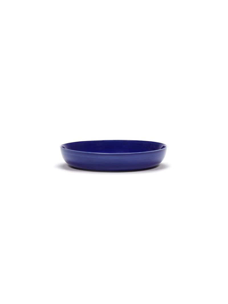 Lot De 2 Assiettes Haute - Bleu Foncé - Blanc Feast - By Ottolenghi