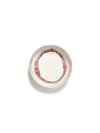 Lot De 2 Assiettes Haute - Blanche - Rouge Feast - By Ottolenghi