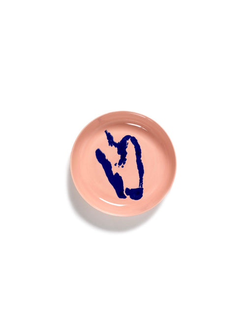 Lot De 2 Assiettes Haute - Rose Poivron - Bleu Feast - By Ottolenghi
