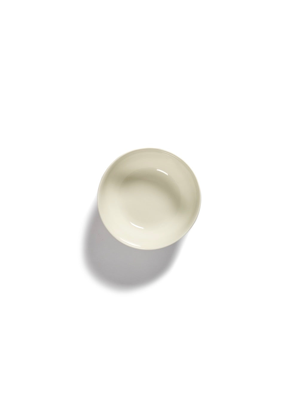 Set of 4 L Bowls - White Stripes - Blue Feast - By Ottolenghi