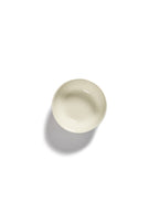 Set of 4 L Bowls - White Stripes - Blue Feast - By Ottolenghi