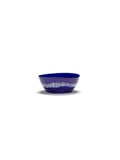 Feast - Lot De 4 Bols - L - Grès - Bleu Foncé Stripes Blanc