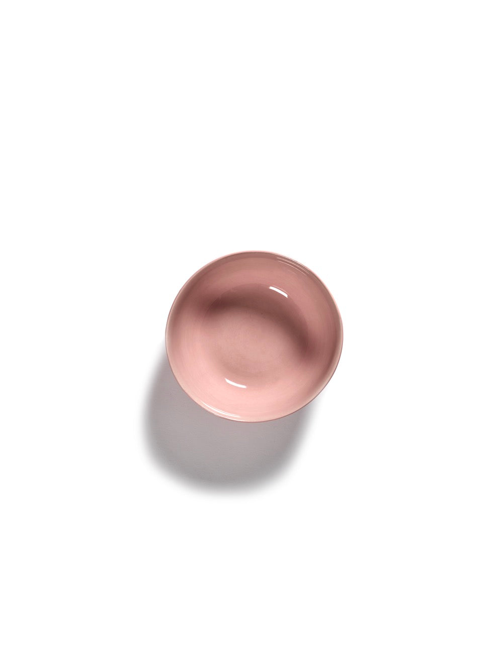 Feast - Lot De 4 Bols - L - Grès - Rose Stripes Bleu