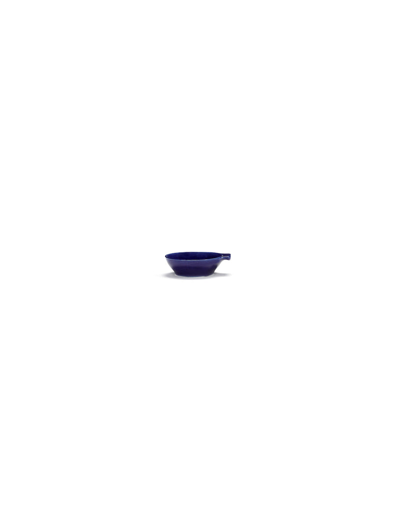 Juego De 4 Platos De Tapas S - Azul Oscuro - White Feast - De Ottolenghi